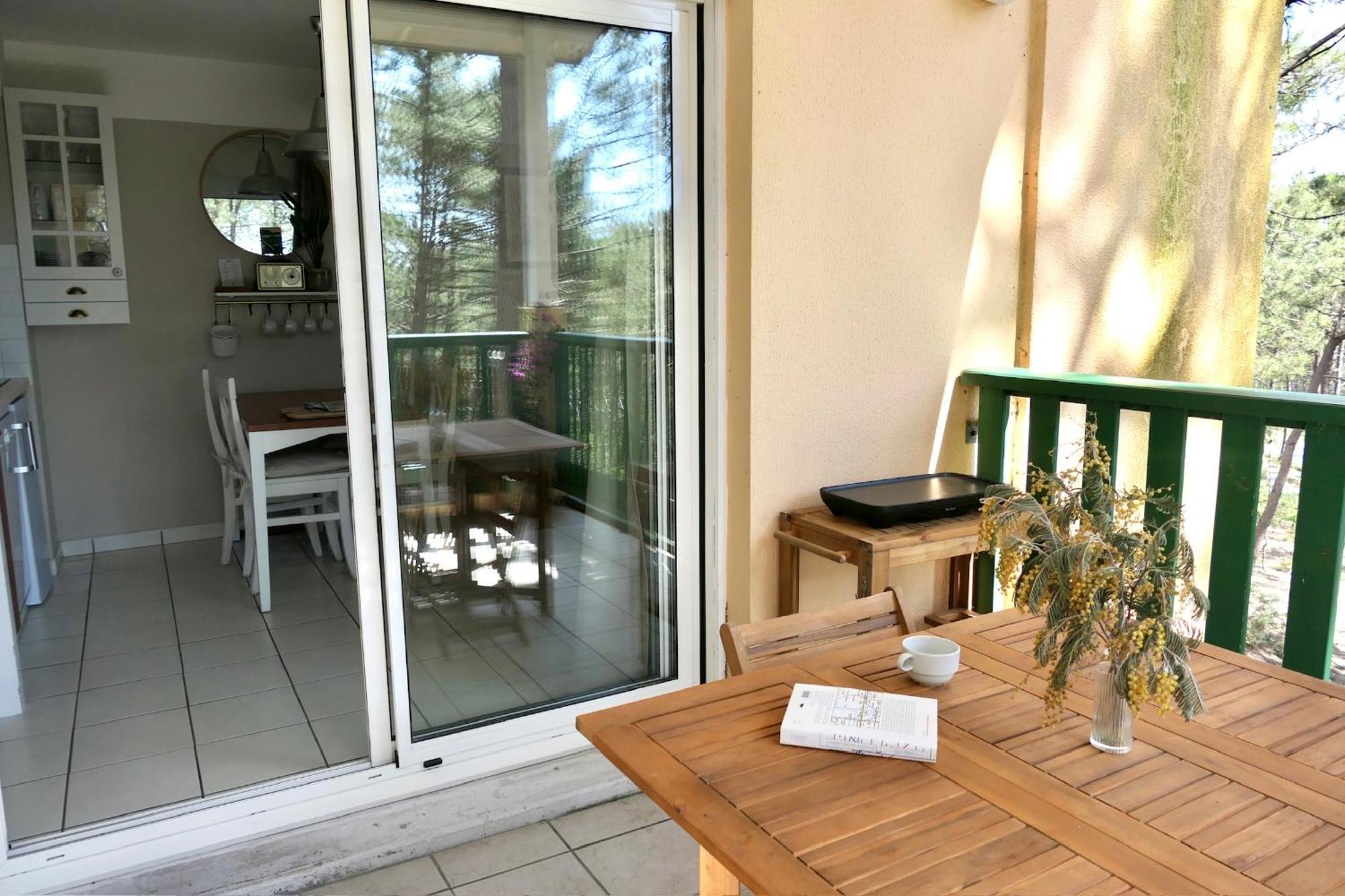 Apt Les Grands Pins, Entre Foret, Lac Et Ocean Carcans Exterior foto